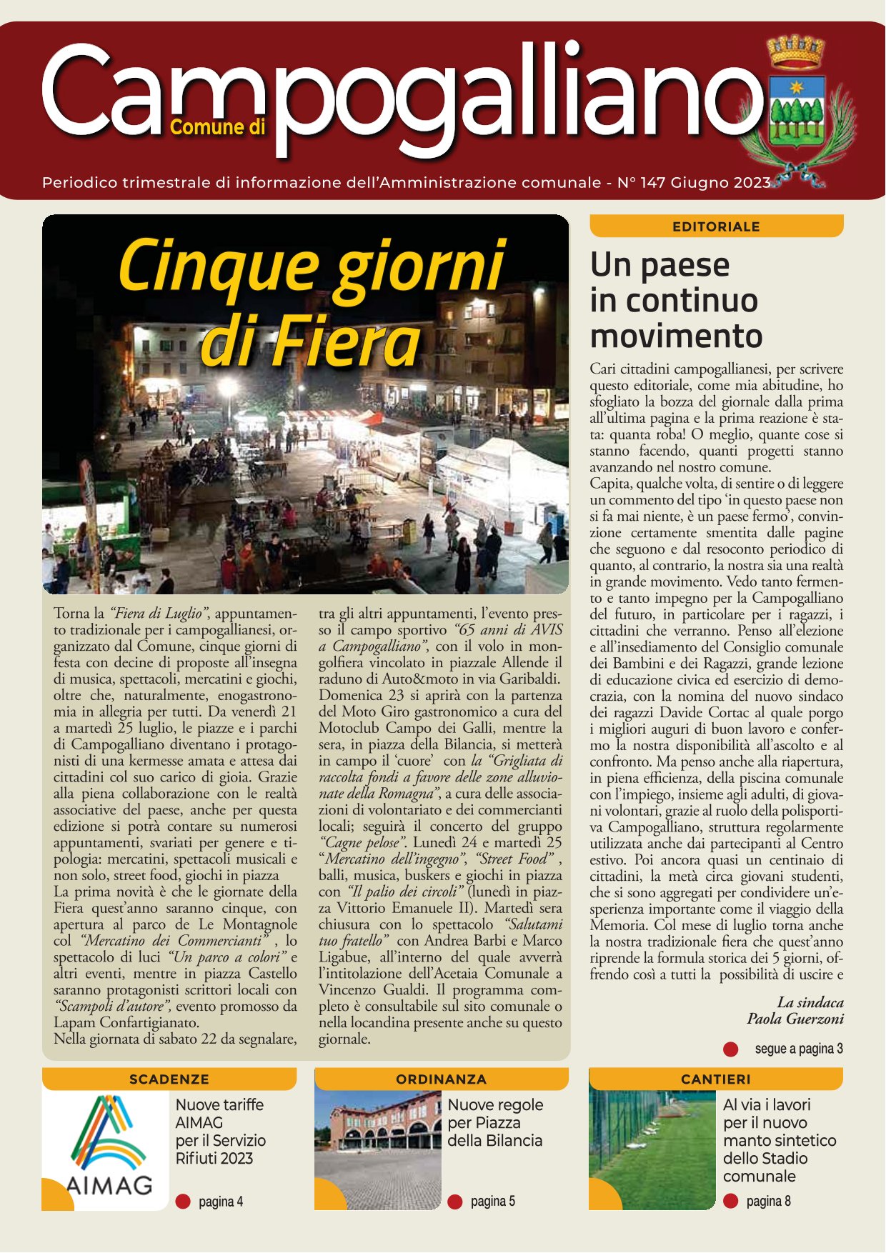 periodico n147 luglio2023 copertina